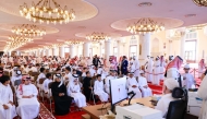 Contestants of Baraim Category at 31st edition of the Sheikh Jassim bin Mohammed bin Thani Holy Quran Competition held at Imam Muhammad ibn Abd al-Wahhab Mosque.