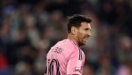 Lionel Messi #10 of Inter Miami CF reacts during the MLS match between DC United and Inter Miami CF at M&T Bank Stadium on March 07, 2026 in Baltimore, Maryland. Patrick Smith/Getty Images/AFP