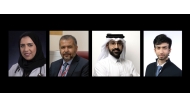 From left: Dr. Ameneh Amini, Dr. Nayef Mazloum, Dr. Mohammed Al-Hijji, and Dr. Abdulrahman Al-Abdulmalek