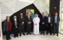 CEO of Qatar Foundation for Social Work, Rashid Mohammed Al Hamda Al Nuaimi (fourth right) with Unesco Regional Director for GCC and Yemen, Salah Khaled, (fourth left) and other officials during the event.