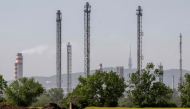 Picture taken on May 5, 2026 shows a general view of Slovakia's largest mineral oil refinery Slovnaft in Bratislava, Slovakia. (Photo by Joe Klamar / AFP)
