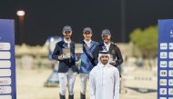 The winners of the Silver Tour were crowned by Hassan Al-Nasr, Director of the Qatar Dressage Team.