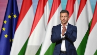 Peter Magyar will be officially sworn in as Prime Minister by the Hungarian parliament on May 9, 2026, just under a month after his landslide victory in the parliamentary elections against Viktor Orban. (Photo by Attila KISBENEDEK / AFP)