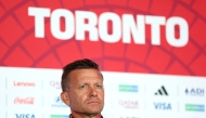 Jesse Marsch, Head Coach of Canada, attends the press conference of Canada one day ahead of the FIFA World Cup 2026 Group B on June 11, 2026 in Toronto, Ontario. Charlotte Wilson/Getty Images/AFP 