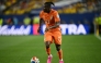 Ivory Coast's forward #11 Yan Diomande runs with the ball during the 2026 World Cup Group E football match on June 14, 2026. (Photo by Mauro Pimentel / AFP)