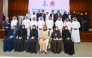 QatarEnergy LNG and Qatar University officials with winners of the Plant Design contest.