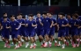 South Korea's players take part in a training session at Chivas Verde Valle in Guadalajara, Mexico on June 17, 2026. (Photo by Ulises RUIZ / AFP)