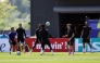 Players of the United States participate in a training session.