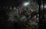 Rescue workers and volunteers search through the rubble of a collapsed building in Caracas on June 25, 2026, following a series of earthquakes. Photo by Maryorin Mendez / AFP