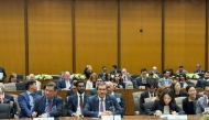 Minister of State for Foreign Trade Affairs, H E Dr. Ahmed bin Mohammed Al Sayed attending the Pax Silica Summit in Washington, DC.