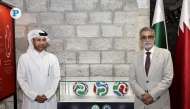 Katara General Manager Prof. Dr. Khalid bin Ibrahim Al Sulaiti and Ambassador of Pakistan H E Muhammad Aamer during the event at the Katara yesterday. Pic: Salim Matramkot/The Peninsula