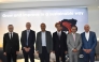 Board Member of QC, Chairman of the Food Security and Environment Committee, and Chairman of the Technology and Innovation Committee Mohamed bin Ahmed Al Obaidly with other officials during the meetings.