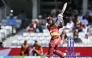 West Indies' Deandra Dottin plays a shot during the ICC Women's T20 cricket world cup 2026 semi-final game between Australia and West Indies, at The Oval in London on June 30, 2026. (Photo by JUSTIN TALLIS / AFP)