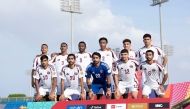 A file photo of Qatar team at the U-23 Gulf Cup last December. 
