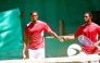 Qatar's Mubarak and Mousa Shanan defeated Kirill Kistanov and Mirgiiaz Mirdzhaliev of Kyrgyzstan.