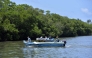 People boat near the mangroves in the Negombo Lagoon in Negombo, Sri Lanka. (Photo by Gayan Sameera/Xinhua)