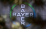 The company logo of German chemical giant Bayer is pictured at the company's site in Berlin on March 4, 2026. Photo by Tobias SCHWARZ / AFP
