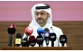 Advisor to the Prime Minister and Official Spokesperson for the Ministry of Foreign Affairs, Dr. Majed bin Mohammed Al-Ansari addressing the press conference yesterday. Pic: Rajan Vadakkemuriyil / The Peninsula