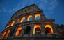 This photograph shows a view of the Ancient Colosseum during 