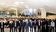 Staff and new students during HBKU’s Hayakom Student Orientation 2026-2027 held at the Minaretein in Education City.  PIC: SALIM MATRAMKOT/THE PENINSULA  