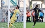 Juventus' Brazilian defender #03 Bremer (R) celebrates after scoring during the Italian Serie A football match between Frosinone and Juventus at the Benito Stirpe Stadium in Frosinone on August 23, 2026. (Photo by Andreas SOLARO / AFP)