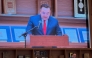 Dr. Firdavs Abdukhalikov, Director General of the Center for Islamic Civilization in Uzbekistan speaking during the forum.