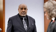 Duane Davis enters the courtroom before closing arguments in his murder trial, related to the 1996 killing of rapper Tupac Shakur, at Clark County District Court at the Regional Justice Center in Las Vegas, Nevada, on August 31, 2026.. (Photo by STEVE MARCUS / POOL / AFP)