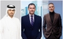 FROM LEFT: Board member of Al Faisal Holding Sheikh Jassim bin Faisal Al Thani, Chief Strategy Officer at Al Faisal Holding Ali Mahmoudy, and Founder & CEO of BKN301 Stiven Muccioli.