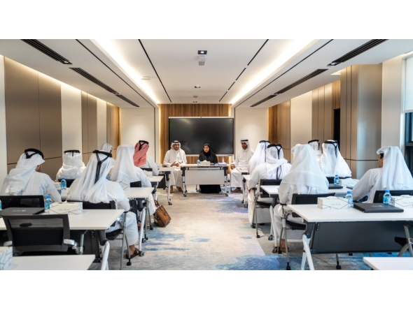 Participants during the training programme.