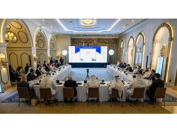 Experts during the Al-Attiyah Foundation’s third CEO Roundtable entitled 'The New Energy Security: Building Resilient Energy Systems in an Era of Multiple Risks.'