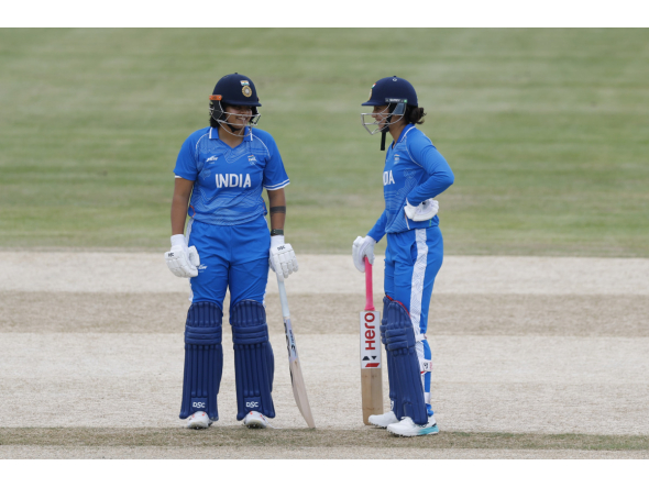 Smriti Mandhana and Shafali Verma. Picture: BCCI Women / X