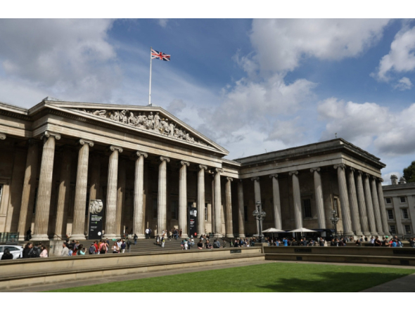 British Museum, central London. File photo for representational purposes only. AFP.