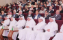 Minister of Culture H E Sheikh Abdulrahman bin Hamad Al Thani with other officials during the event.
