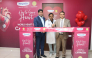 Managing Director of Reyada Medical Centre Jamsheer Hamza, Executive Director Dr. Abdul Kalam, and Cardiology Specialist Dr. Bishnu Kiran inaugurating the awareness campaign.