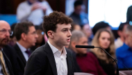 Former Anthropic researcher Jacob Coxon testifies during a New York City Council Committee hearing on the risks and regulation of artificial intelligence at City Hall on October 5, 2026, in New York City. Adam Gray/Getty Images/AFP