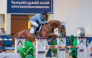 Khalid Abdulaziz Al-Eid in action during the Diamond Tour in the opening round last Sunday.