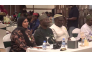 Nigerian Ambassador to Qatar H E Professor Mahmoud Yakubu (centre) with other officials and community members at the event.