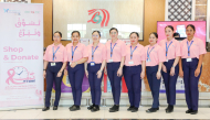 LuLu employees representing ‘Shop and Donate’ campaign.