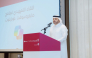 Assistant Undersecretary for Infrastructure and Operations Affairs at MCIT, Sami Mohammed Al Shammari, giving the welcome address during the meeting.