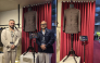 A replica of the iconic Morgan Freeman’s suit for the FIFA World Cup Qatar 2022. Picture: Victor Bolorunduro / The Peninsula