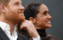 Britain's Prince Harry, Duke of Sussex and his wife Meghan, Duchess of Sussex, visit the Community Recording Studio (CRS) in Nottingham, central England on October 15, 2026. Photo by Joe Giddens / POOL / AFP