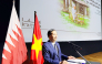 Ambassador of Vietnam to Qatar H E Nguyen Huy Hiep addressing the event. 