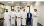 Members of the delegation with Saudi officials during the visit. 