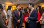 CEO of Qatar Foundation Yousif Al-Naama with participants during the forum. 