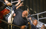 Brazil's President and presidential candidate Luiz Inacio Lula da Silva gestures to supporters after winning the presidential runoff election in Sao Paulo, Brazil, on October 25, 2026. (Photo by Juan Barreto / AFP)