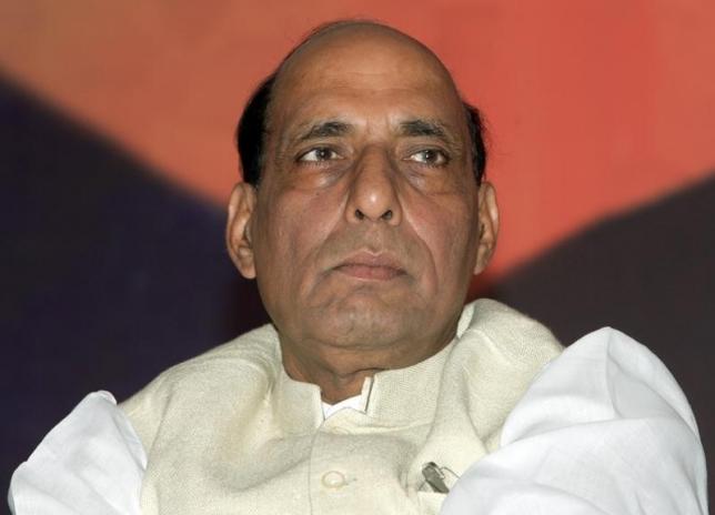 File photo of Indian Minister Rajnath Singh 