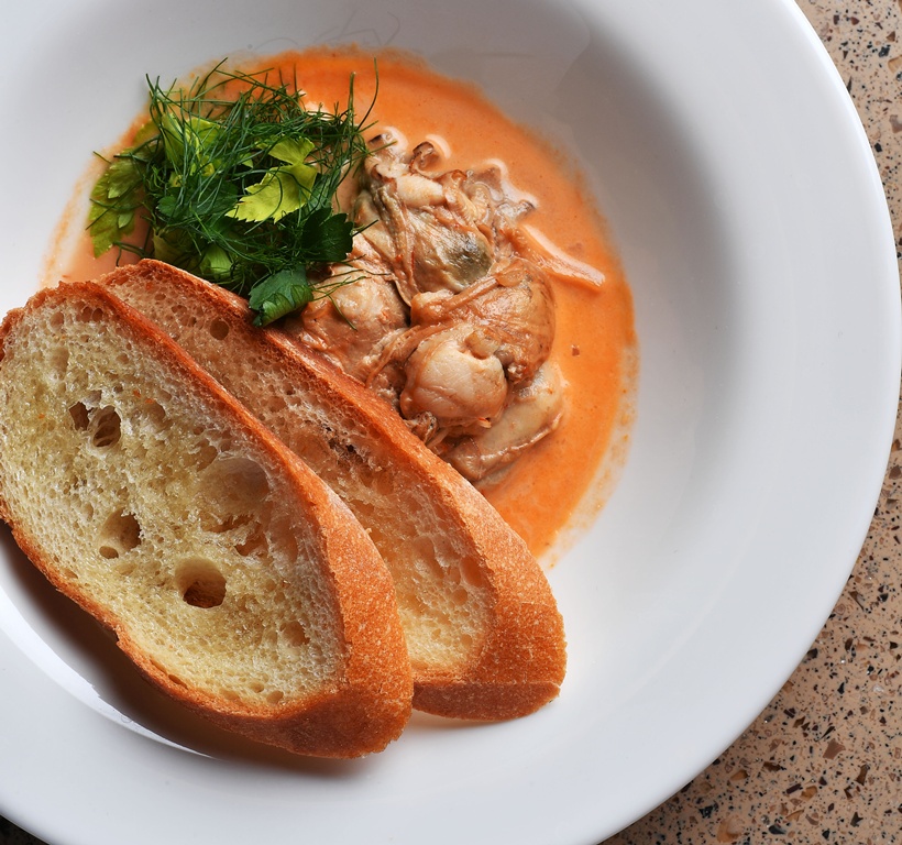 Thomas Downing-Inspired NYC Oyster Pan Roast (Washington Post photo by Marvin Joseph)