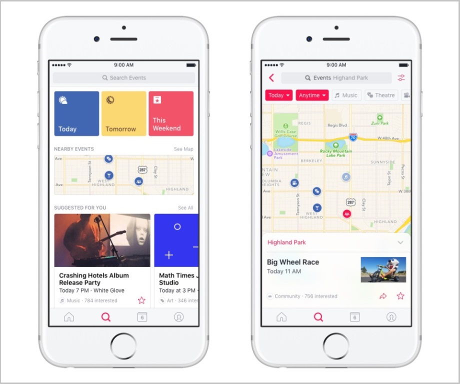 According to the Facebook, more than 100 million people daily use Facebook's events section to discover activities they can take part in with friends.