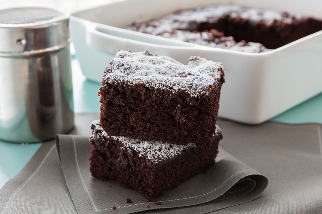 Double Chocolate 'War' Cake (Photo by Goran Kosanovic for The Washington Post)