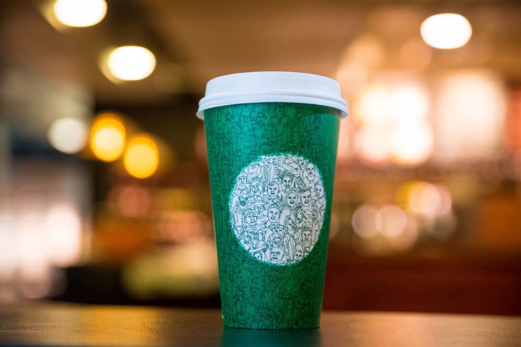 Starbucks cup photographed on Oct. 26. Joshua Trujillo / Starbucks